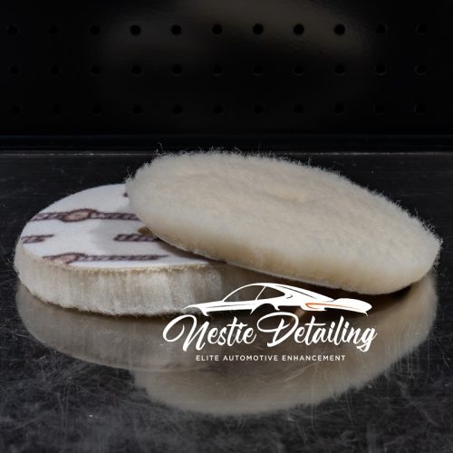 BUFF AND SHINE Uro Wool Pads - White - Heavy Cutting
