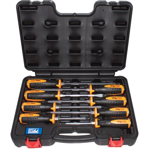 SP TOOLS GO THRU SCREWDRIVER SET - 8PC