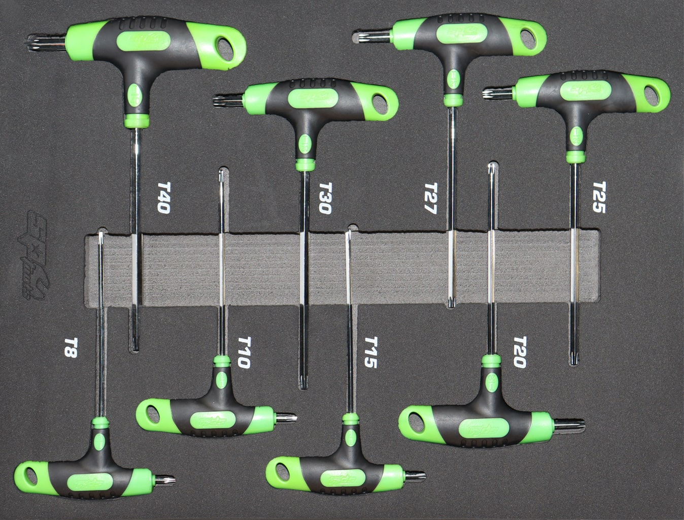 SP TOOLS T-HANDLE HEX KEY SET - TORX - 8PC