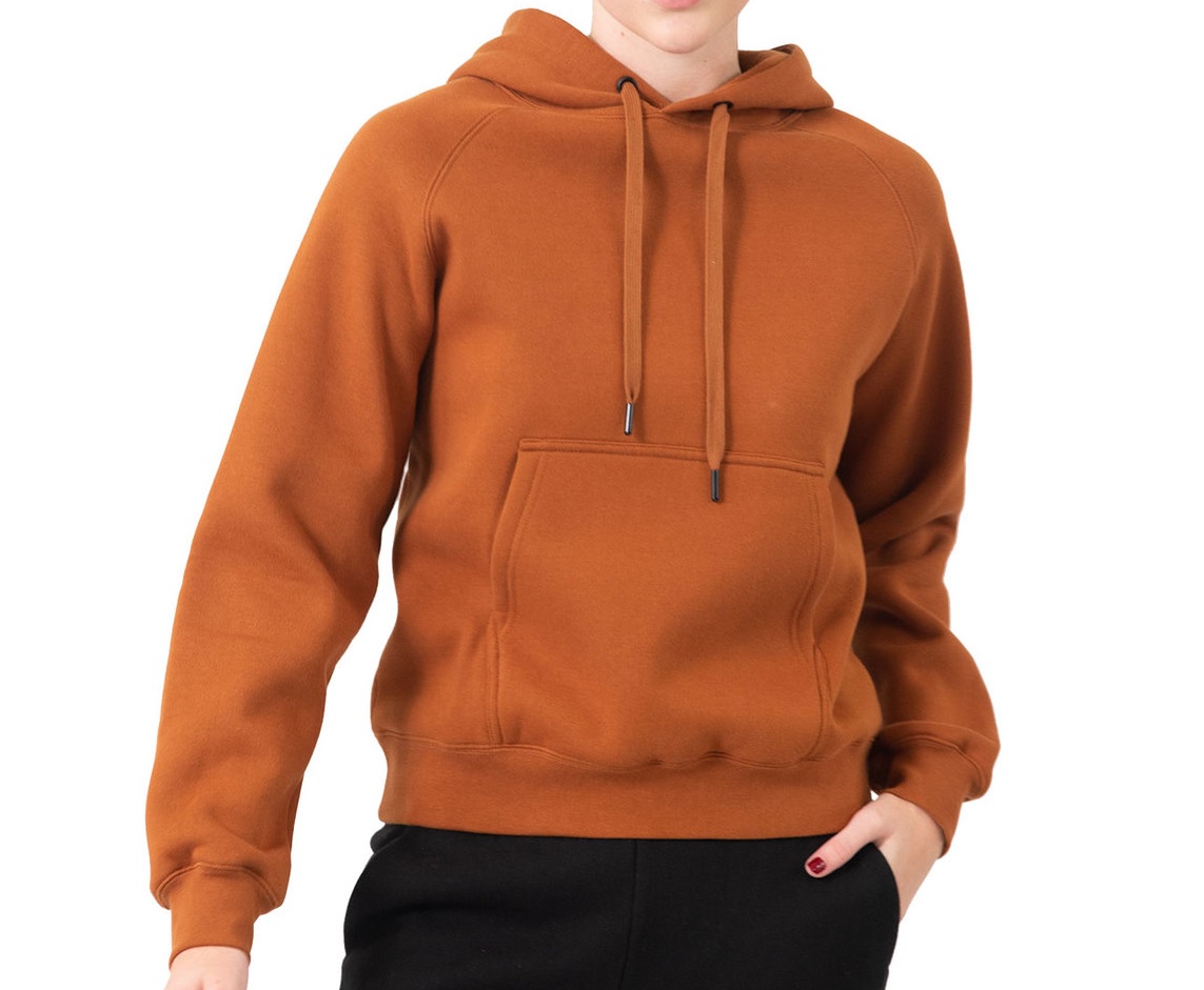 Cotton Hoodie Black - Image 4